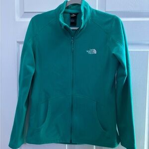 women's medium North‎ Face full zip fleece lightweight